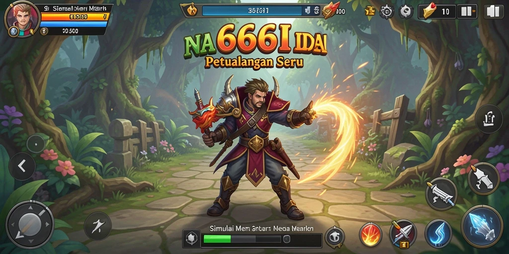 Tampilan gameplay menarik dan realistis dari 666I.