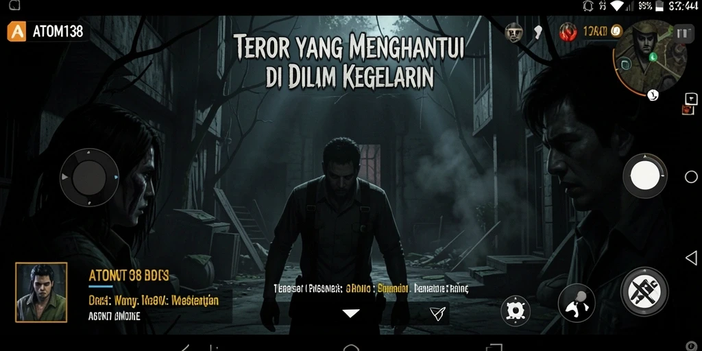 Gameplay ATOM138 yang mencekam dan penuh ketegangan.