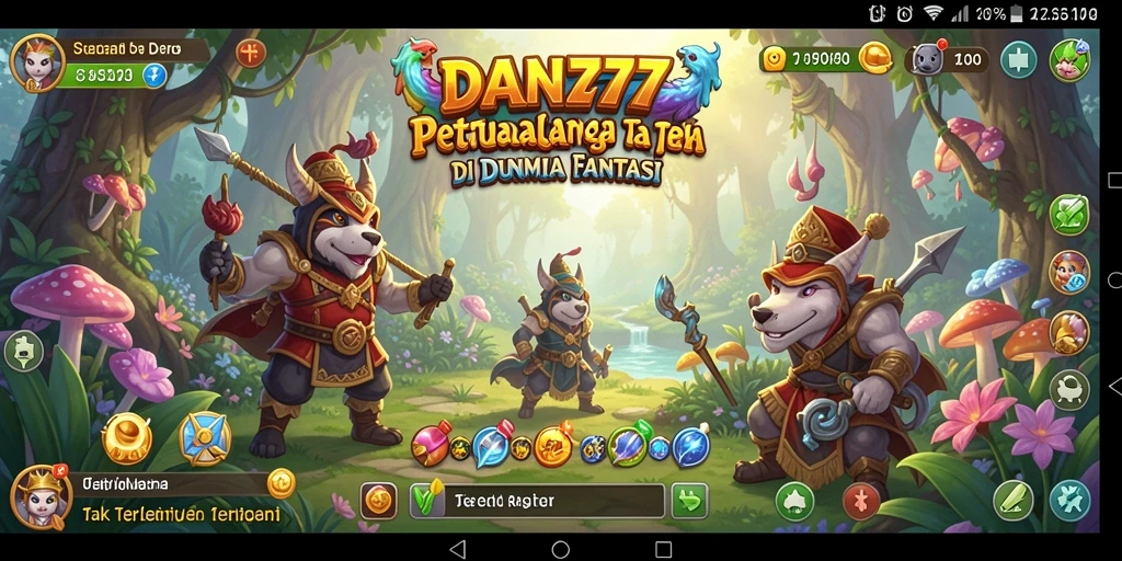 Tangkapan layar gameplay seru dari DAN777 dengan petualangan mendebarkan.