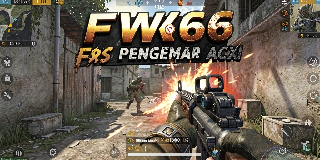 Gameplay FW66 yang intens dan mendebarkan dalam aksi tembak-menembak.