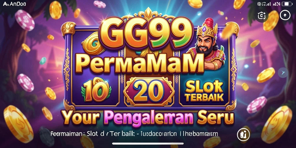 Screenshot utama GG99 menampilkan gameplay slot yang mendebarkan.