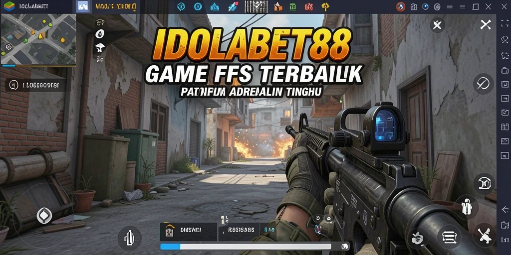Screenshot gameplay dari IDOLABET88 dengan aksi tembak-menembak yang mendebarkan.