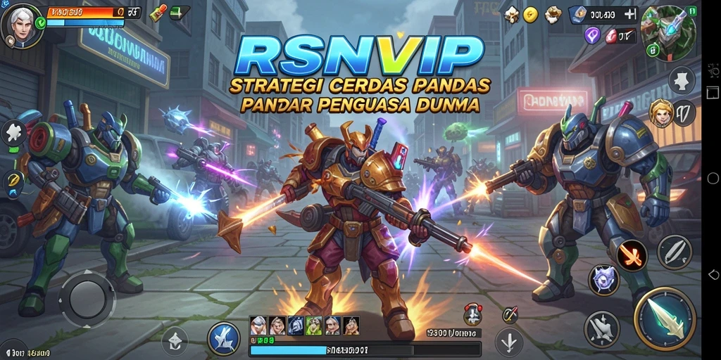 Tampilan gameplay RSNVIP yang menarik dan penuh strategi.