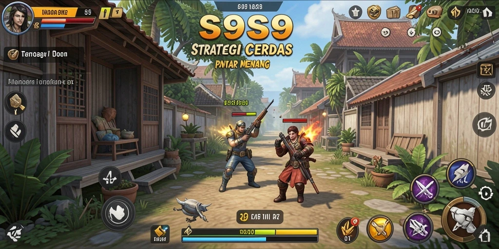 Tampilan gameplay S9S9 yang seru dan menantang.