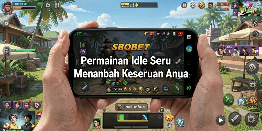 Screenshot utama SBOBET menampilkan gameplay menarik dalam kategori Idle.