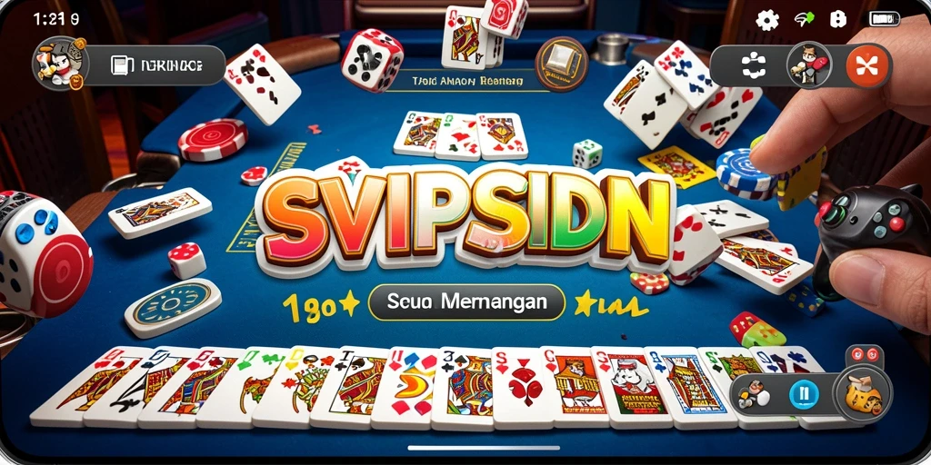 Tampilan gameplay seru dan interaktif di SVIPSIDN.