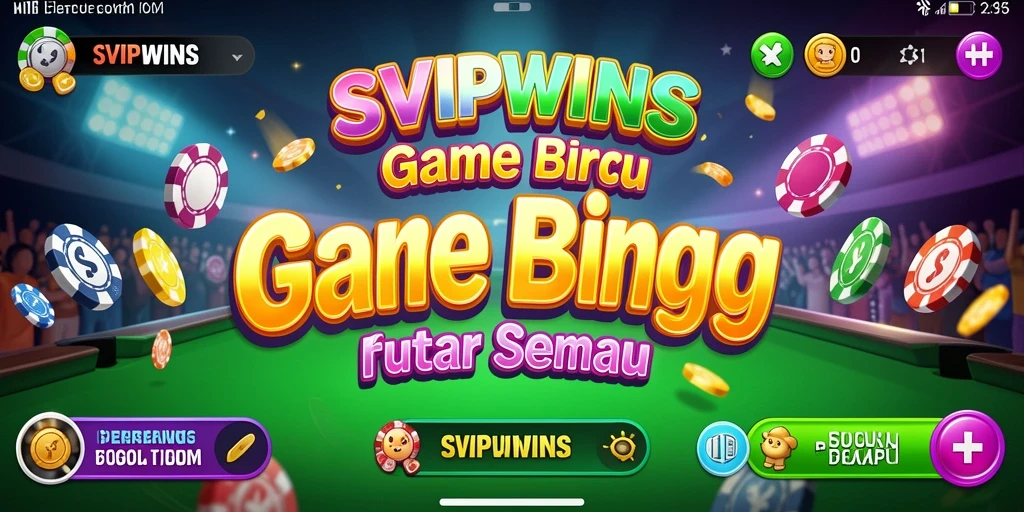 Screenshot gameplay Bingo menarik di SVIPWINS.