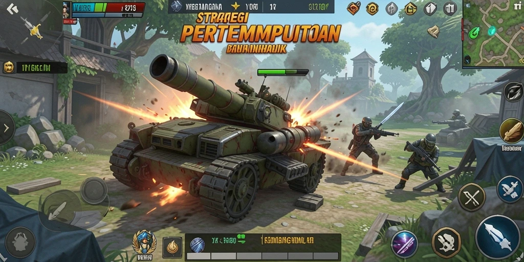 Tampilan gameplay menarik dalam <strong>YYRR</strong> yang penuh strategi.