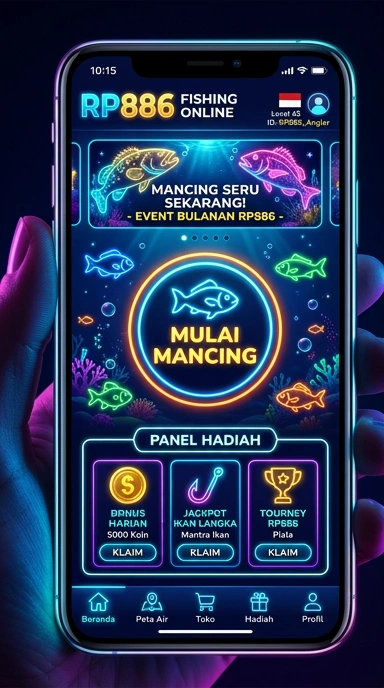 Halaman unduh aplikasi terbaru di rp886.